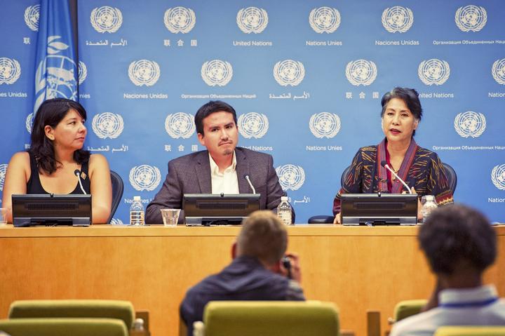 Dr. Americo Mendoza-Mori at the United Nations